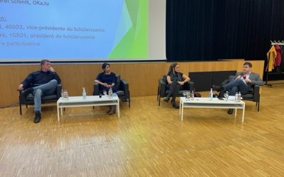 Table ronde am Lycée Nic Biever